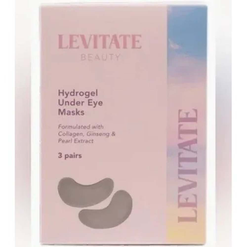 MSRP $10, Levitate Beauty, Cool & Hydrate Hydrogel Under Eye Masks, **NIB,